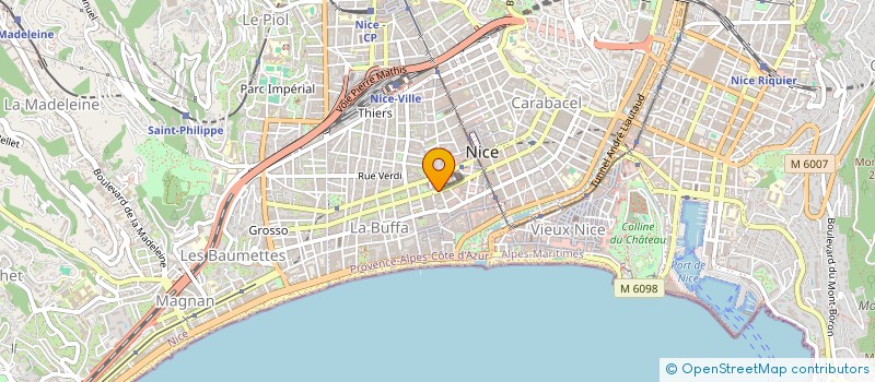 localisation de l'entreprise MONSIEUR ROBERT BENDOTTI  NICE