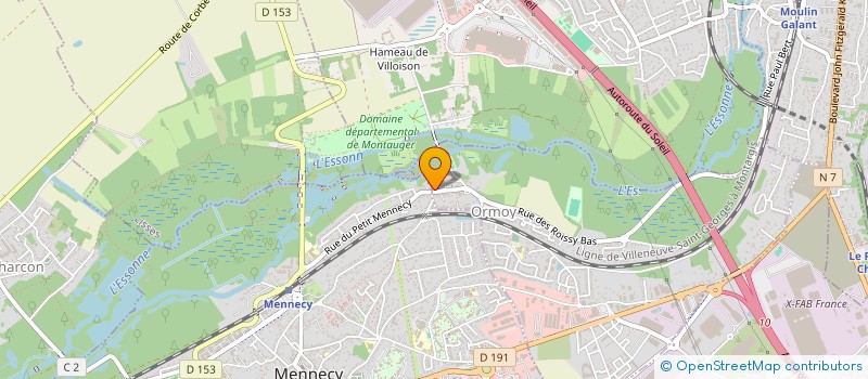 localisation de l'entreprise MONSIEUR ROBERT BENGUIGUI  ORMOY