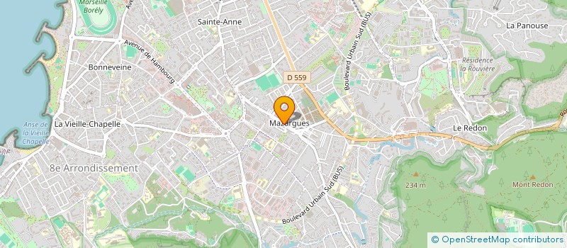 localisation de l'entreprise MONSIEUR ROBERT BENHADJI à MARSEILLE
