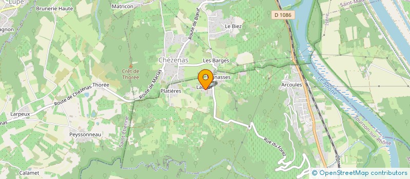localisation de l'entreprise MONSIEUR ROBERT BERAUD à LIMONY