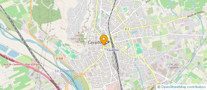 localisation de l'entreprise MONSIEUR ROBERT BERTRAND à CAVAILLON