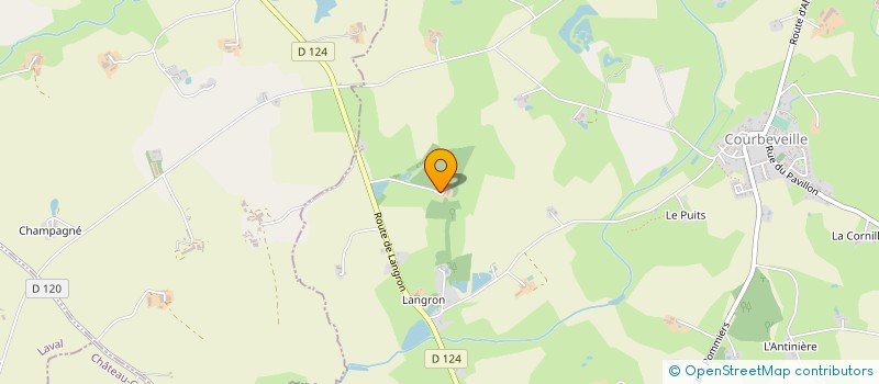 localisation de l'entreprise MONSIEUR ROBERT BERTRON  COURBEVEILLE