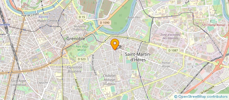 localisation de l'entreprise MONSIEUR ROBERT BEYNE à GRENOBLE