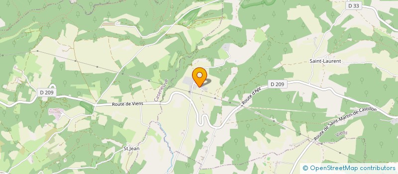 localisation de l'entreprise MONSIEUR ROBERT BIANCO  SAINT-MARTIN-DE-CASTILLON