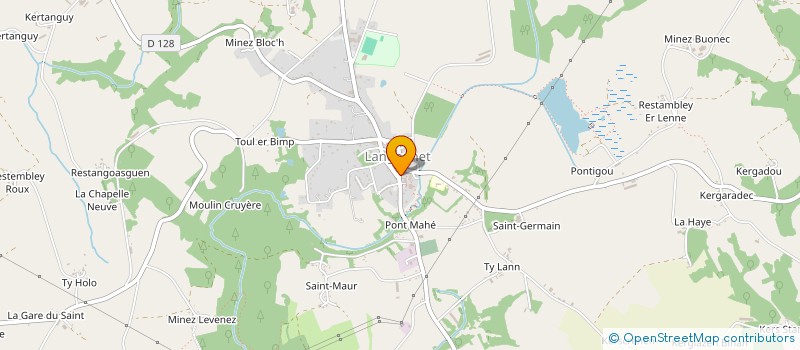 localisation de l'entreprise MONSIEUR ROBERT BILLINGSBY  LANGONNET