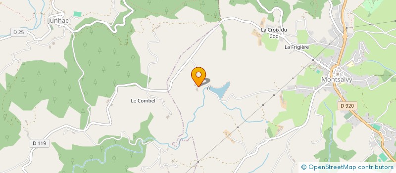 localisation de l'entreprise MONSIEUR ROBERT BIOULAC à MONTSALVY