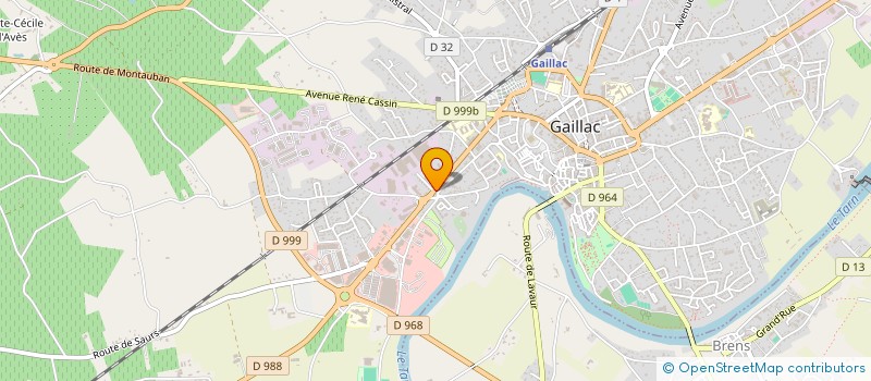 localisation de l'entreprise MONSIEUR ROBERT BLANC à GAILLAC