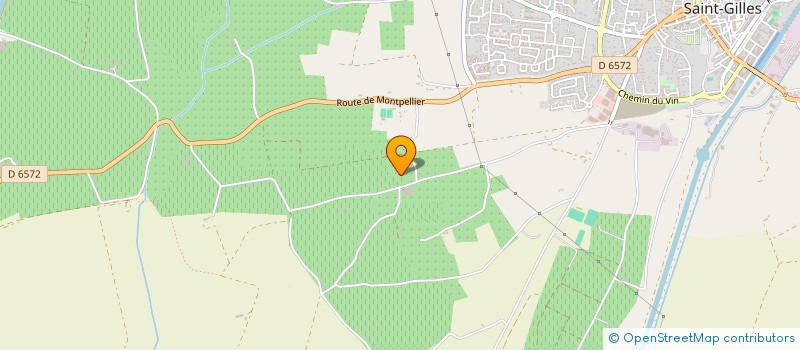 localisation de l'entreprise MONSIEUR ROBERT BLANC  SAINT-GILLES