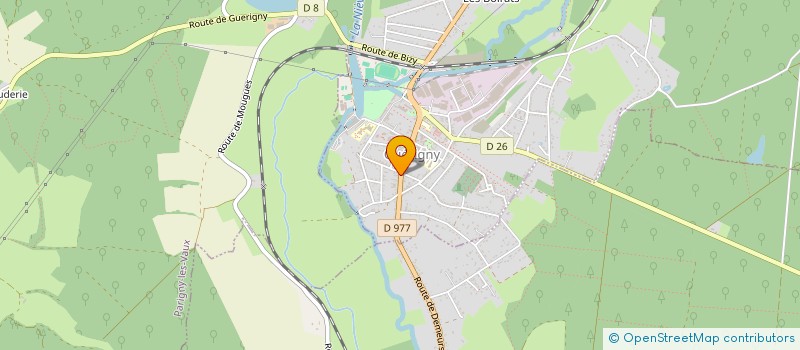 localisation de l'entreprise MONSIEUR ROBERT BLANDIN à GUERIGNY