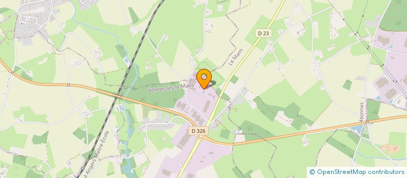 localisation de l'entreprise MONSIEUR ROBERT BOBET  VOIVRES-LES-LE-MANS