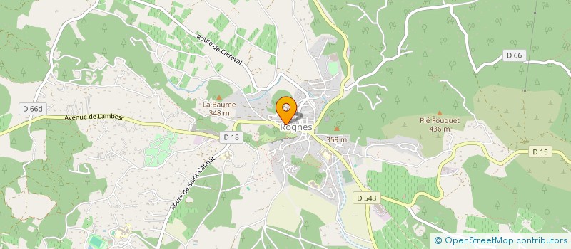 localisation de l'entreprise MONSIEUR ROBERT BONNABAUD à ROGNES