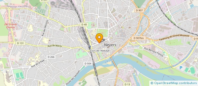localisation de l'entreprise MONSIEUR ROBERT BONNET à NEVERS