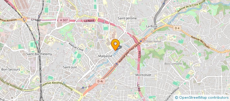 localisation de l'entreprise MONSIEUR ROBERT BONNET à MARSEILLE
