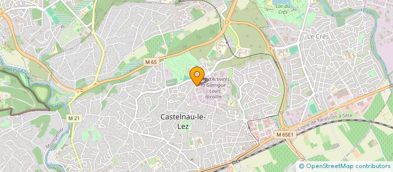 localisation de l'entreprise MONSIEUR ROBERT BONNIER  CASTELNAU-LE-LEZ