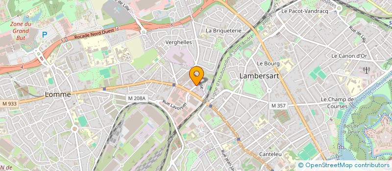 localisation de l'entreprise MONSIEUR ROBERT BONTE à LILLE