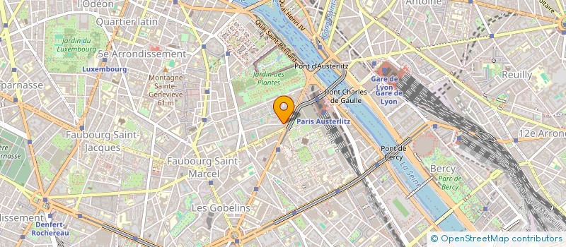 localisation de l'entreprise MONSIEUR ROBERT BORGHESI  PARIS