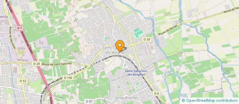 localisation de l'entreprise MONSIEUR ROBERT BOROS à SAINT-SATURNIN-LES-AVIGNON