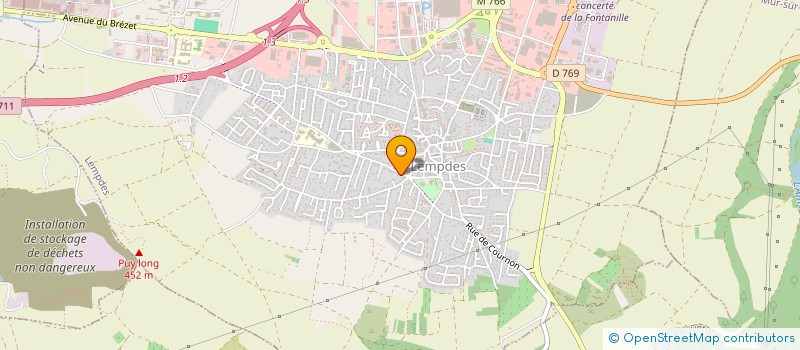 localisation de l'entreprise MONSIEUR ROBERT BOSQ  LEMPDES