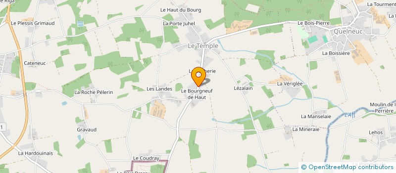 localisation de l'entreprise MONSIEUR ROBERT BOUCHER  CARENTOIR