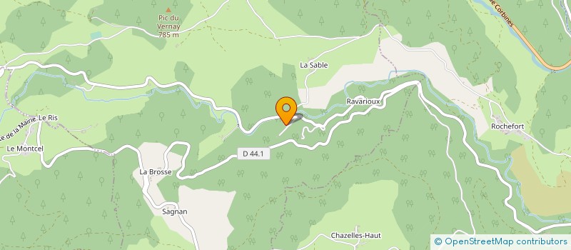 localisation de l'entreprise MONSIEUR ROBERT BOUCHETAL  VETRE-SUR-ANZON