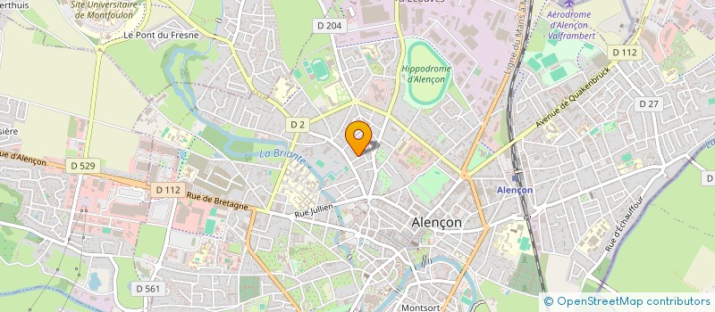 localisation de l'entreprise MONSIEUR ROBERT BOUILLON à ALENCON