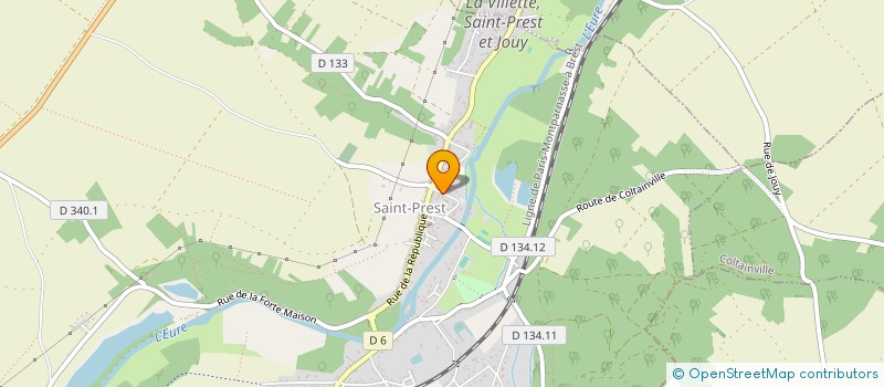 localisation de l'entreprise MONSIEUR ROBERT BOUILLY à SAINT-PREST
