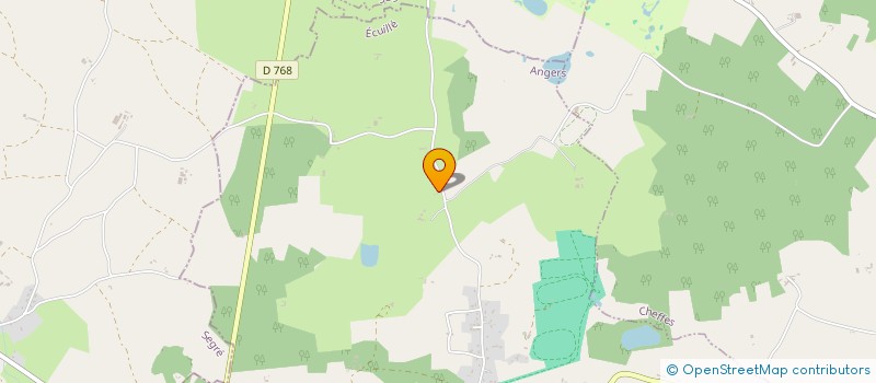 localisation de l'entreprise MONSIEUR ROBERT BOURDAIS  ECUILLE