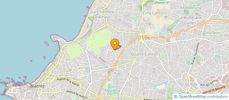 localisation de l'entreprise MONSIEUR ROBERT BRANDHOF à ANGLET