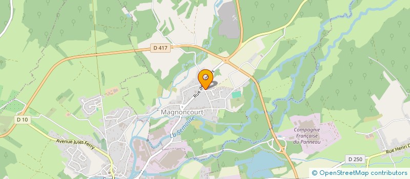 localisation de l'entreprise MONSIEUR ROBERT BRASLERET  BOURGUIGNON-LES-CONFLANS