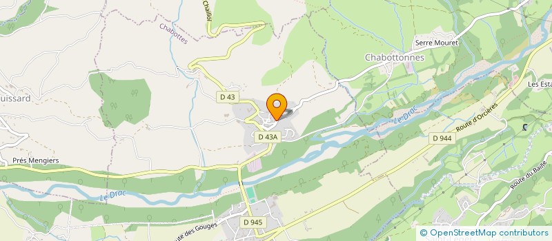 localisation de l'entreprise MONSIEUR ROBERT BROCHIER  SAINT-JEAN-SAINT-NICOLAS