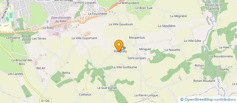 localisation de l'entreprise MONSIEUR ROBERT BROUSSARD à PLEMET