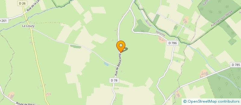 localisation de l'entreprise MONSIEUR ROBERT BROYART  LE NOUVION EN THIERACHE