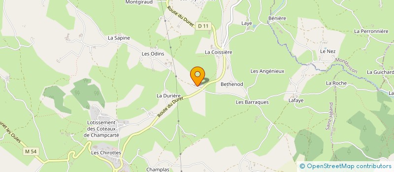 localisation de l'entreprise MONSIEUR ROBERT BRUEL  SAINT-HEAND