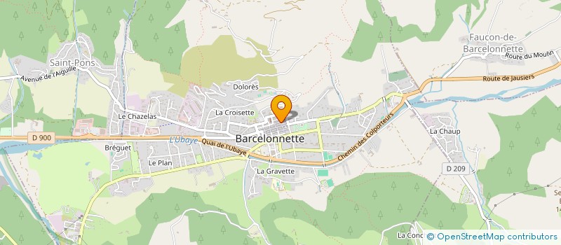 localisation de l'entreprise MONSIEUR ROBERT BRUN à BARCELONNETTE