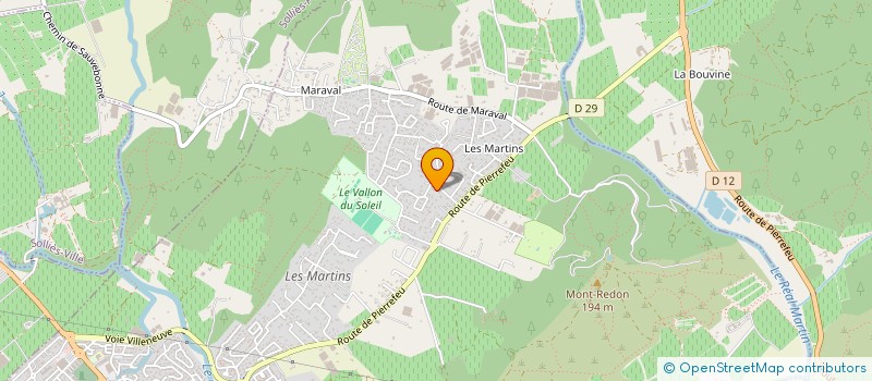 localisation de l'entreprise MONSIEUR ROBERT BRUZZESE à LA CRAU