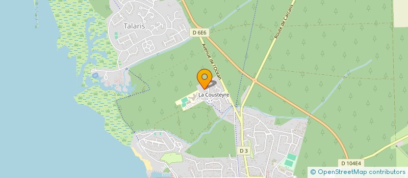 localisation de l'entreprise MONSIEUR ROBERT BURG  LACANAU