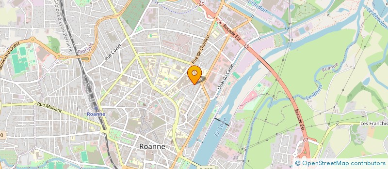 localisation de l'entreprise MONSIEUR ROBERT BURGER  ROANNE