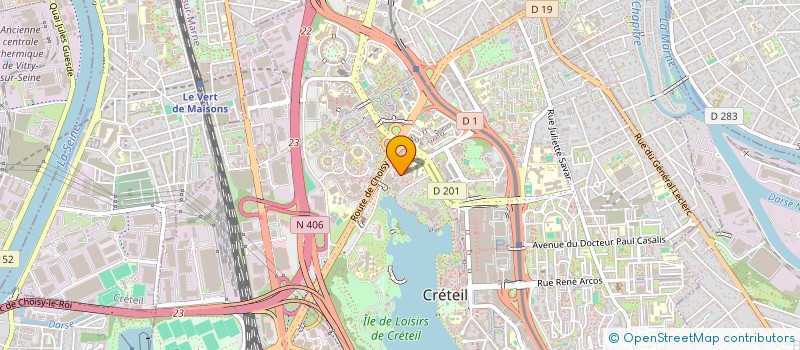 localisation de l'entreprise MONSIEUR ROBERT BURGER  CRETEIL