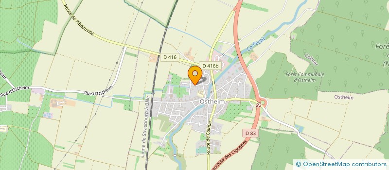 localisation de l'entreprise MONSIEUR ROBERT BURGMEIER  OSTHEIM