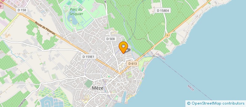 localisation de l'entreprise MONSIEUR ROBERT CALAS  MEZE