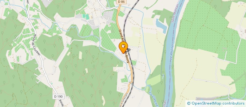 localisation de l'entreprise MONSIEUR ROBERT CANABATE  SAINT-MONTAN