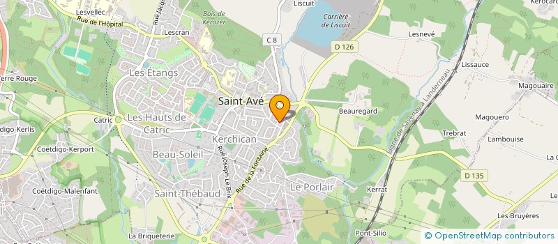 localisation de l'entreprise MONSIEUR ROBERT CANDELA  SAINT-AVE