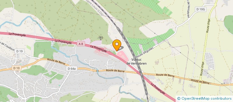 localisation de l'entreprise MONSIEUR ROBERT CANNISTRA  VENTABREN