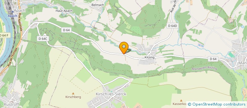 localisation de l'entreprise MONSIEUR ROBERT CARBONI  MERSCHWEILLER