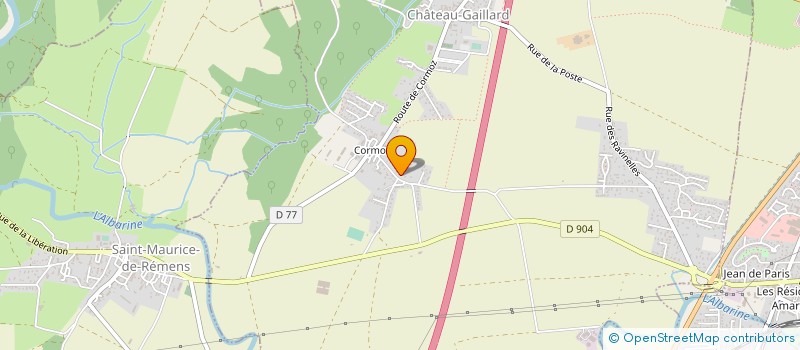 localisation de l'entreprise MONSIEUR ROBERT CASTELLANO  AMBERIEU-EN-BUGEY