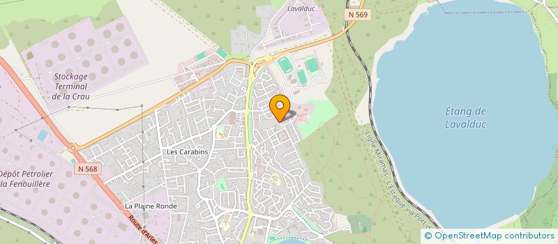 localisation de l'entreprise MONSIEUR ROBERT CATANIA  FOS-SUR-MER