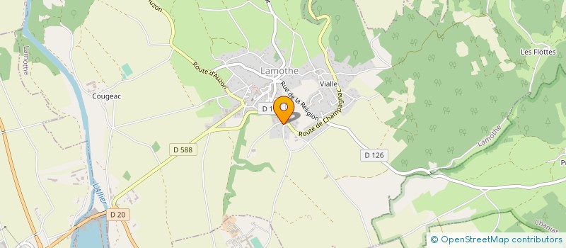 localisation de l'entreprise MONSIEUR ROBERT CAULE  VIEILLE-BRIOUDE