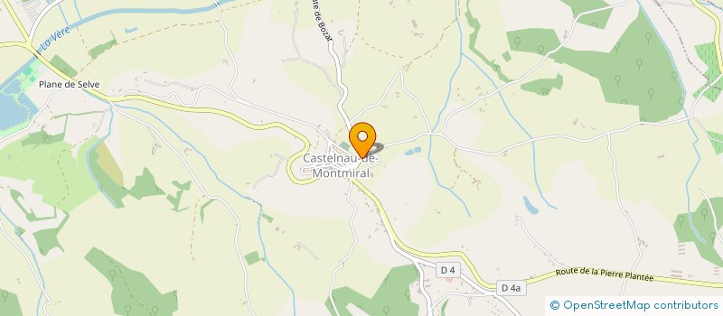 localisation de l'entreprise MONSIEUR ROBERT CAYLA  CAHUZAC-SUR-VERE