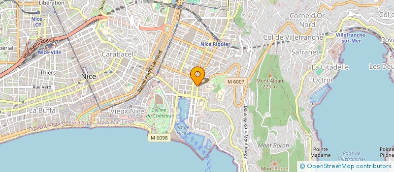 localisation de l'entreprise MONSIEUR ROBERT CESARI à NICE