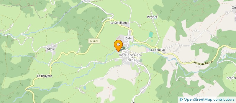 localisation de l'entreprise MONSIEUR ROBERT CHAGNEUX  BARD